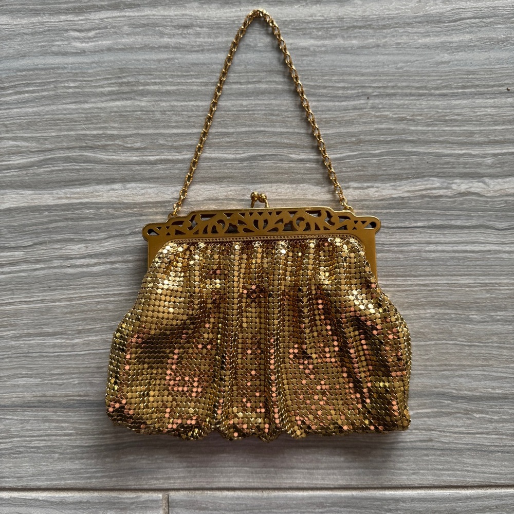 Whiting & Davis Gold Mesh Evening Bag, 2898